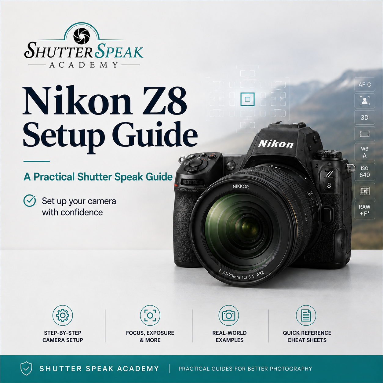 Nikon Z8 Set Up Guide